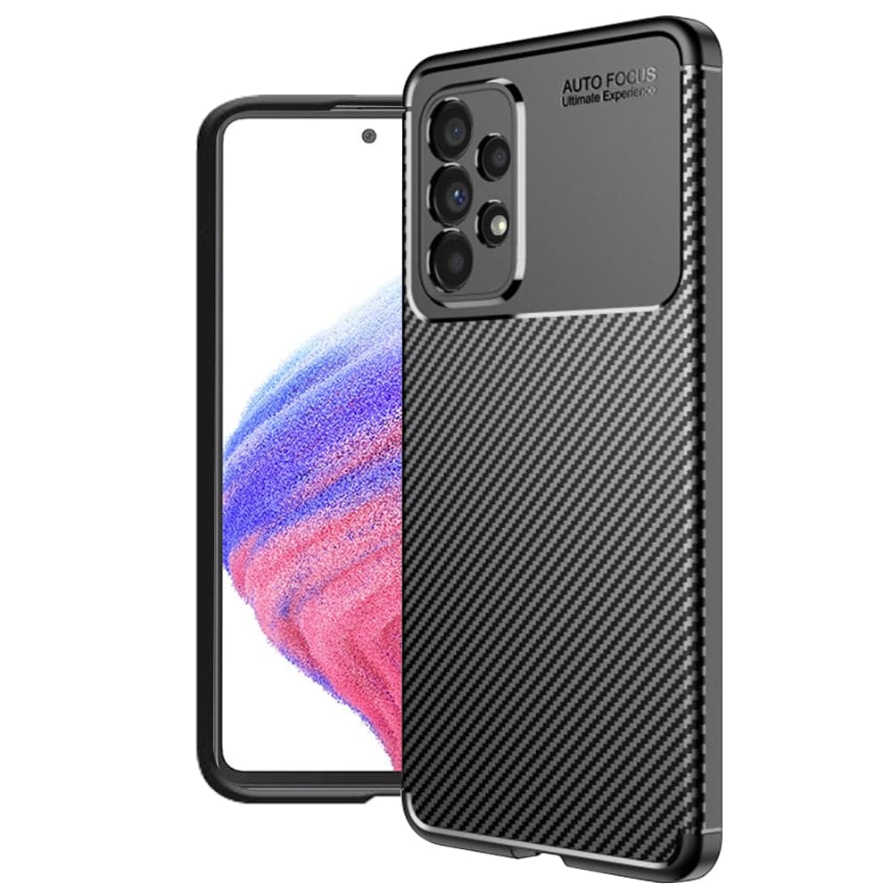 Techsuit CarbonFiber - θήκη για Samsung Galaxy A53 5G - Μαύρο