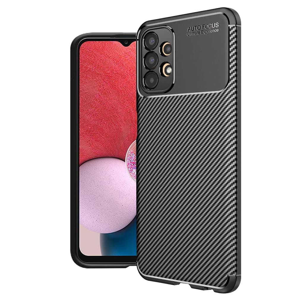 Techsuit CarbonFiber - θήκη για Samsung Galaxy A13 - Μαύρο
