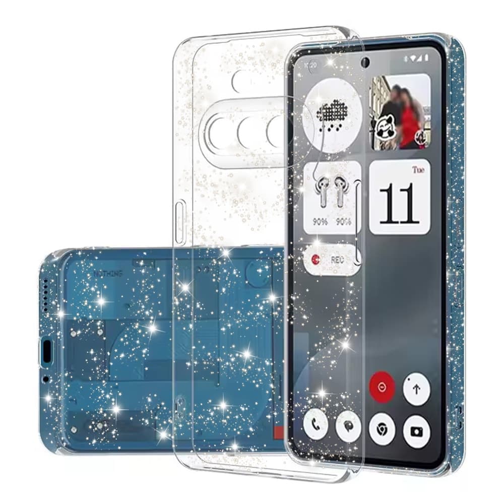 Techsuit SparkleSkin Series - θήκη για Nothing Phone (3a) - Διάφανο