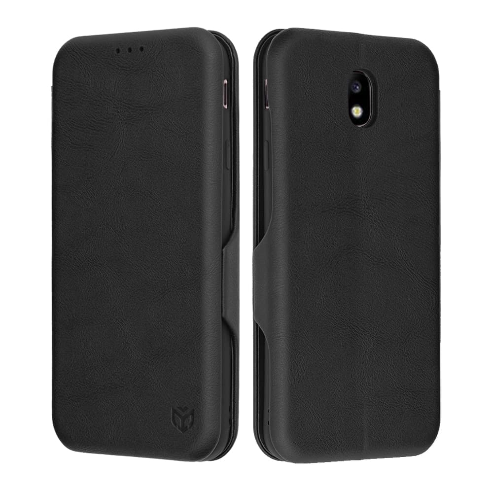 Techsuit Safe Wallet Plus - θήκη για Samsung Galaxy J7 (2017) - Μαύρο