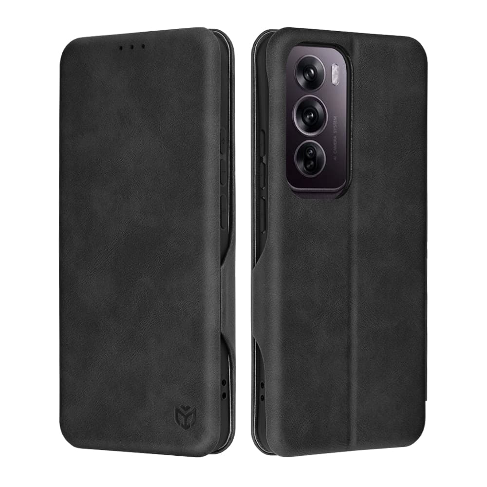 Techsuit Safe Wallet Plus - θήκη για Oppo Reno12 Pro - Μαύρο