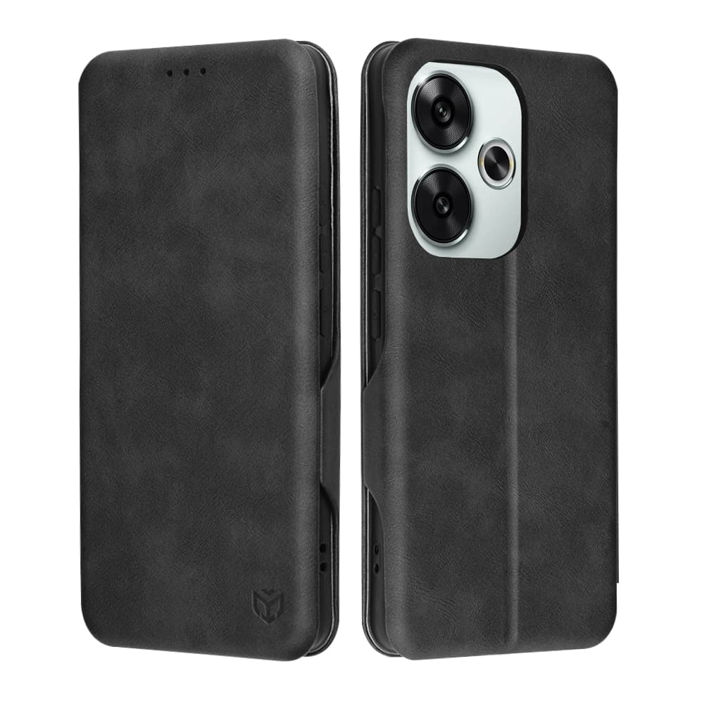 Techsuit Safe Wallet Plus - θήκη για Xiaomi Poco F6 - Μαύρο