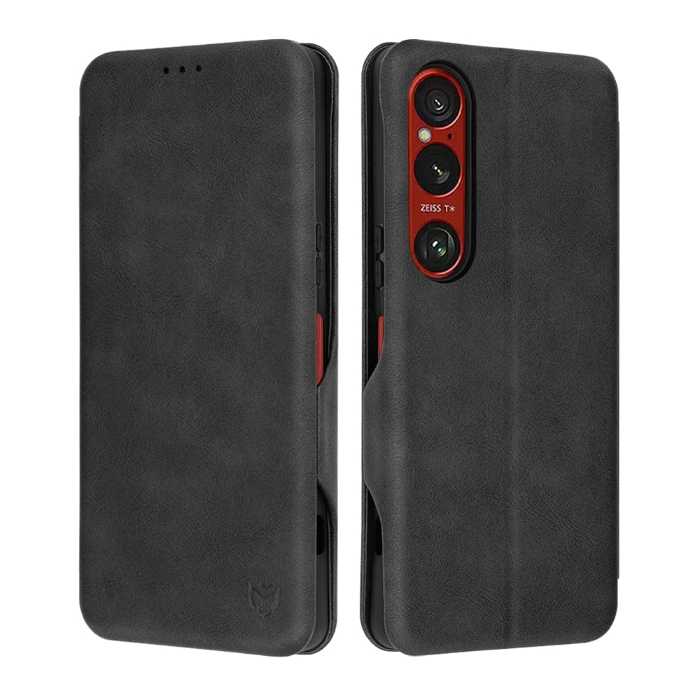 Techsuit Safe Wallet Plus - θήκη για Sony Xperia 1 VI - Μαύρο