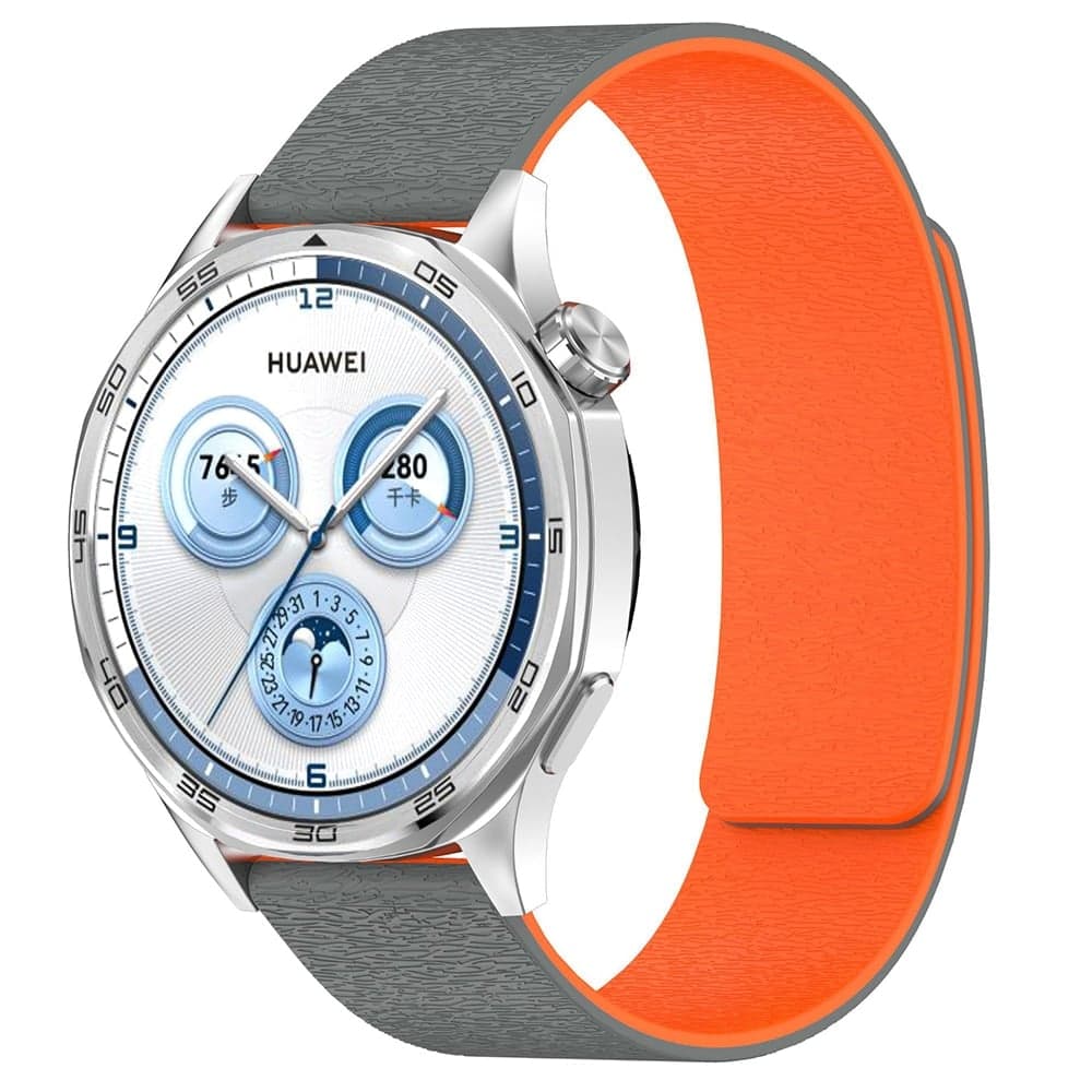Techsuit  - Samsung Galaxy Watch 4 Pro / Active Huawei GT 3 - Γκρι 2
