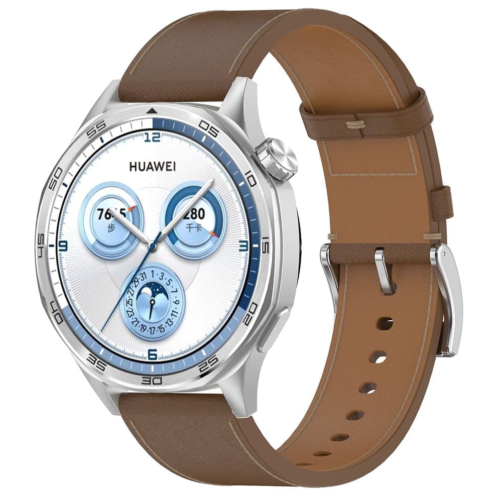 Techsuit  - Samsung Galaxy Watch 4 Pro / Active Huawei GT 3 - Καφέ 3