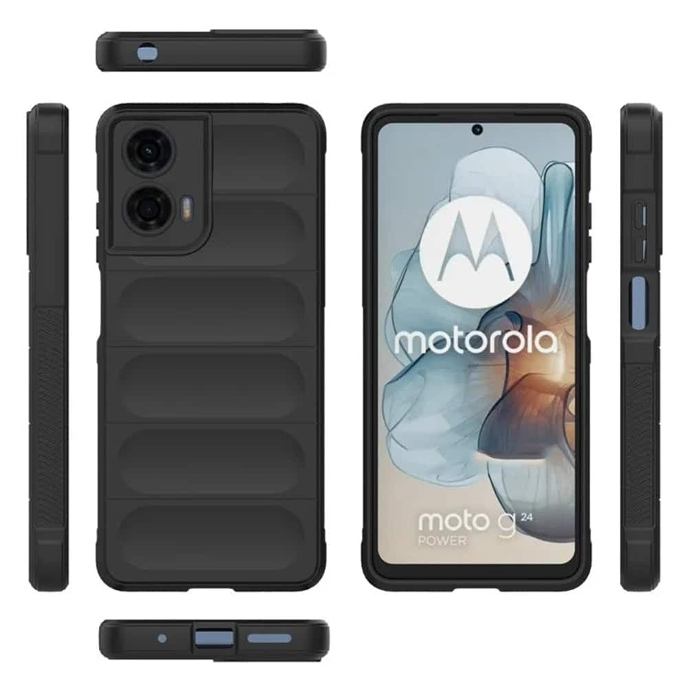 Techsuit Magic Shield - θήκη για Motorola Moto G24 Power - Μαύρο 2