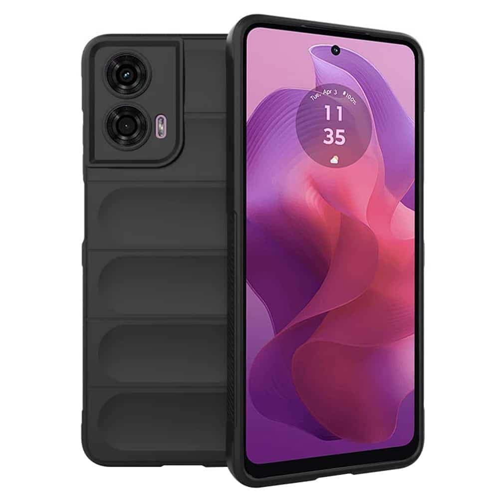 Techsuit Magic Shield - θήκη για Motorola Moto G04 / G04s G24 E14 - Μαύρο