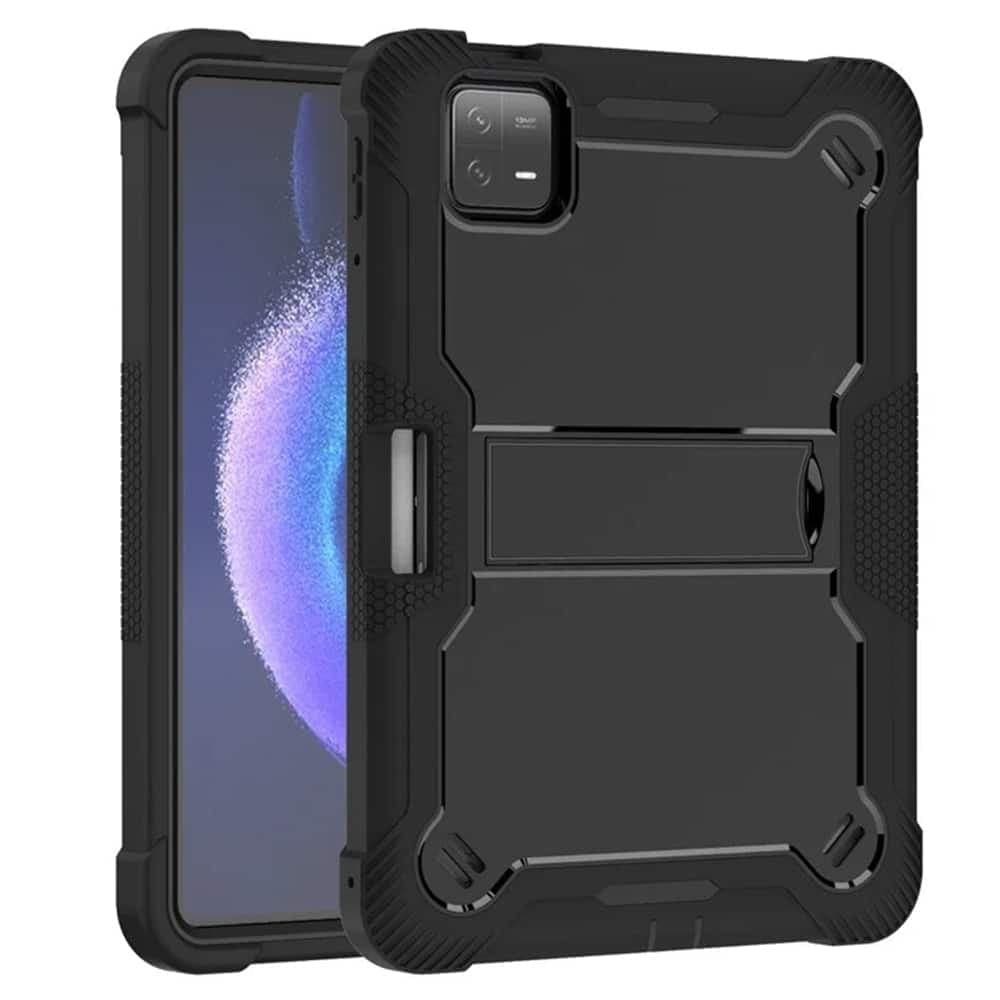 Techsuit - Rugged TabShell + Screen Protector - Xiaomi Pad 6 / Pad 6 Pro - Black