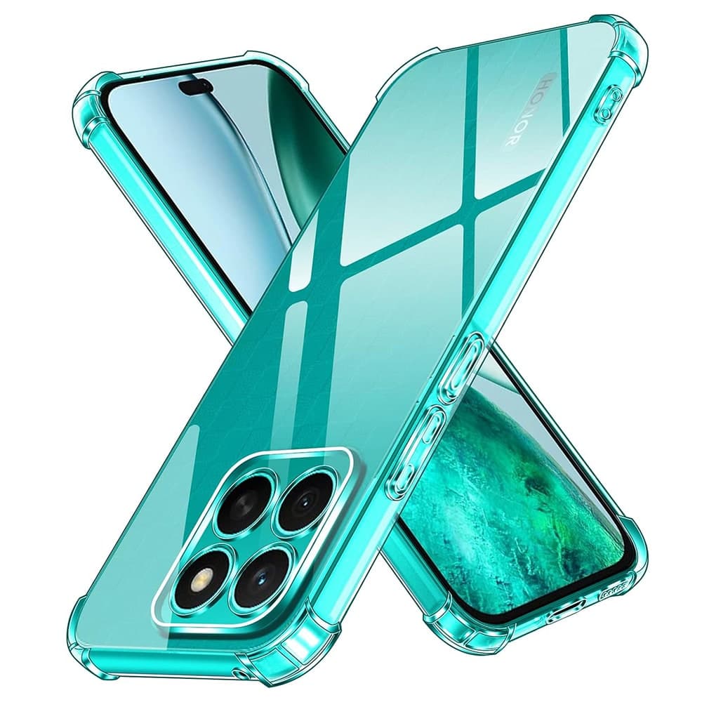 Techsuit Shockproof Clear Silicone - θήκη για Honor X8c - Διάφανο