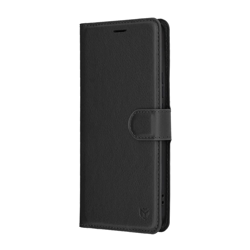 Techsuit Leather Folio - θήκη για Honor X8c - Μαύρο 4