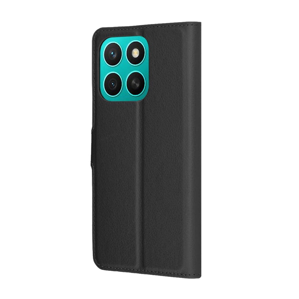 Techsuit Leather Folio - θήκη για Honor X8c - Μαύρο 5
