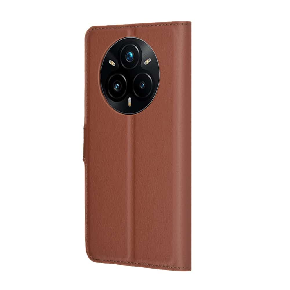 Techsuit Leather Folio - θήκη για Realme 14 Pro+ - Καφέ 5