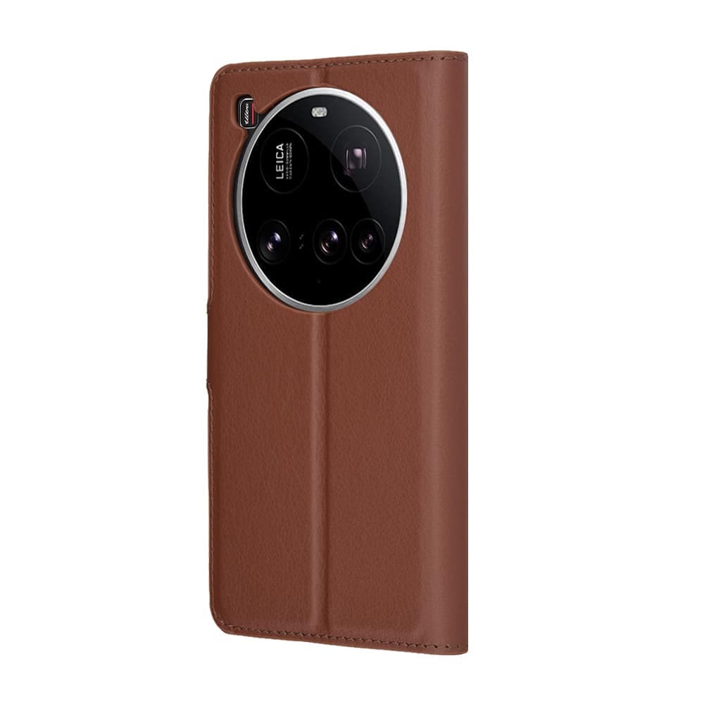Techsuit Leather Folio - θήκη για Xiaomi 15 Ultra - Καφέ 5