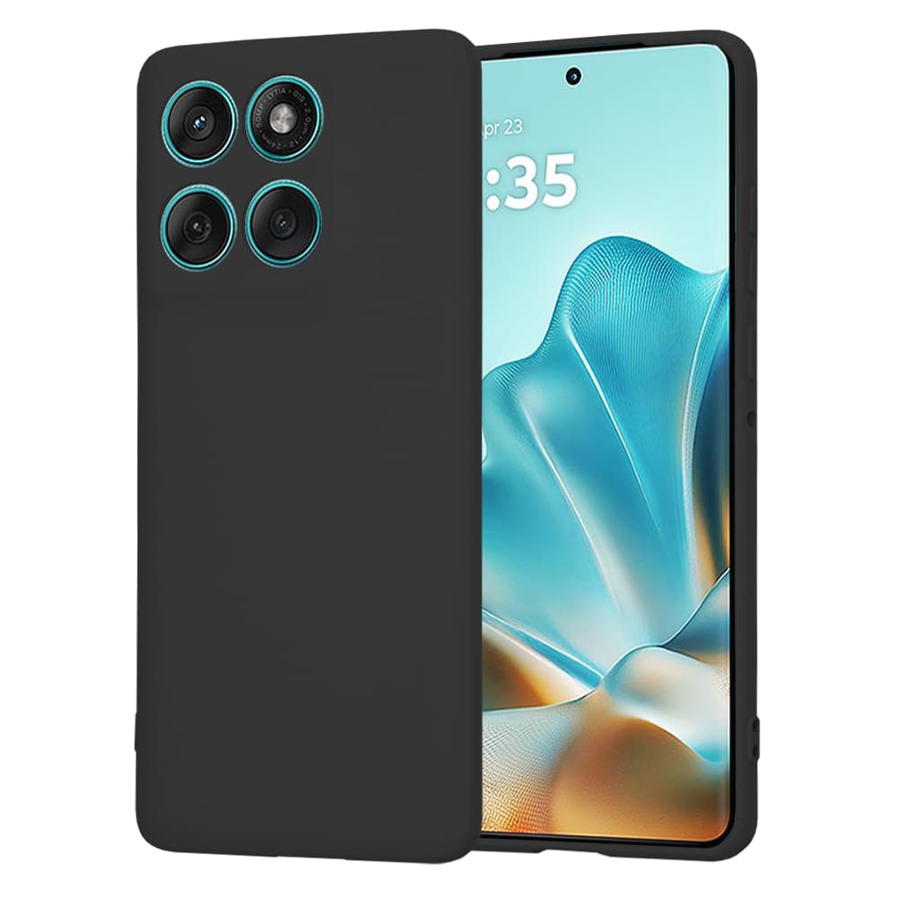 Techsuit SoftFlex - θήκη για Motorola Edge 60 / Fusion - Μαύρο