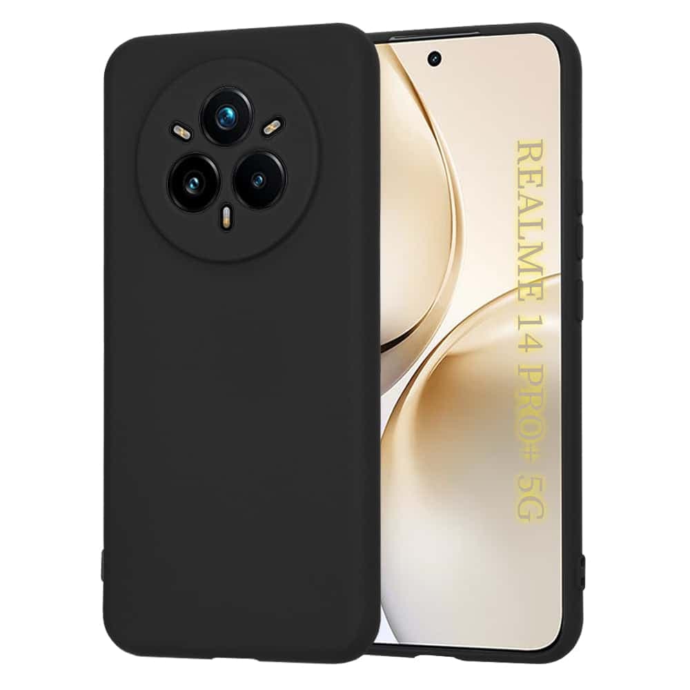 Techsuit SoftFlex - θήκη για Realme 14 Pro+ - Μαύρο