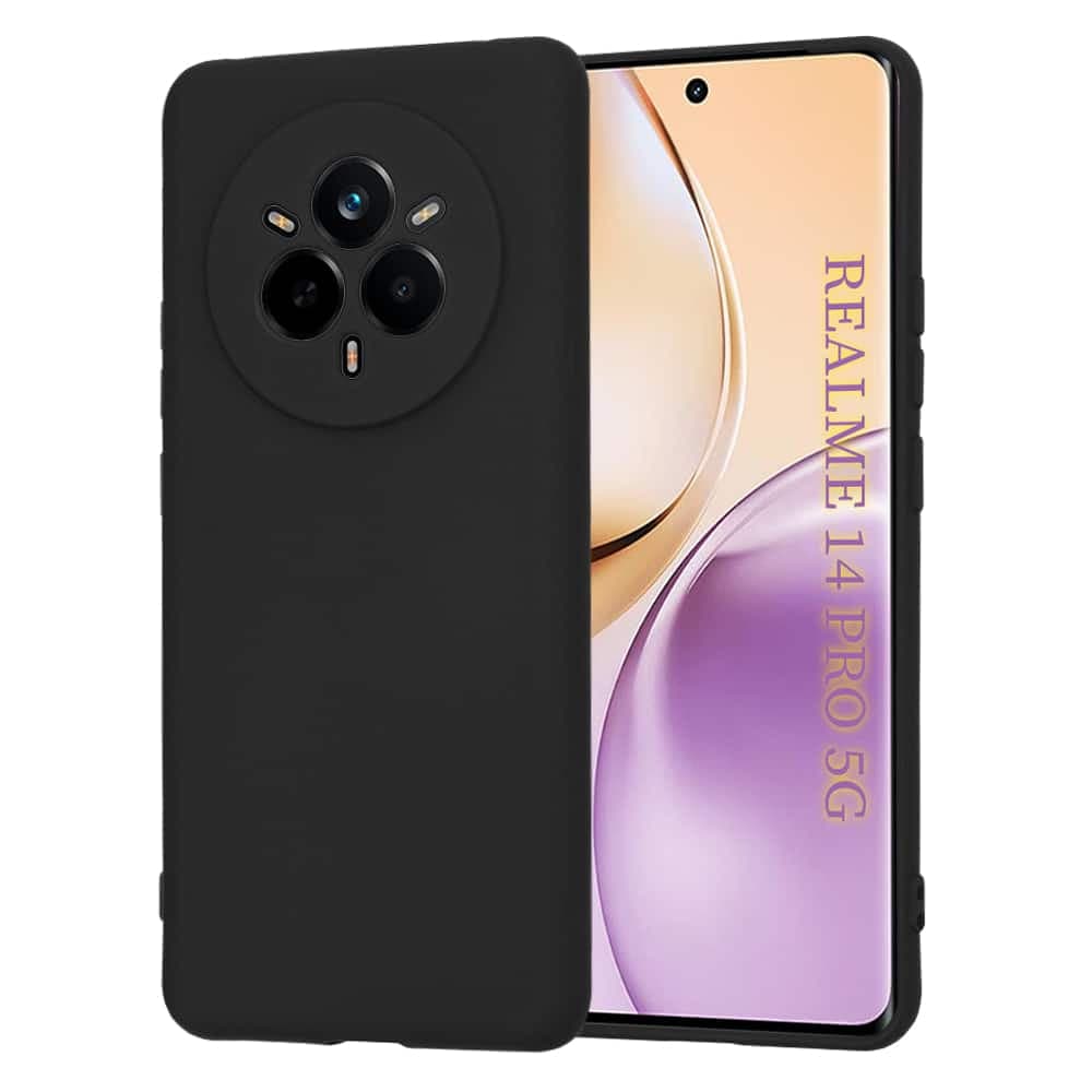 Techsuit SoftFlex - θήκη για Realme 14 Pro - Μαύρο