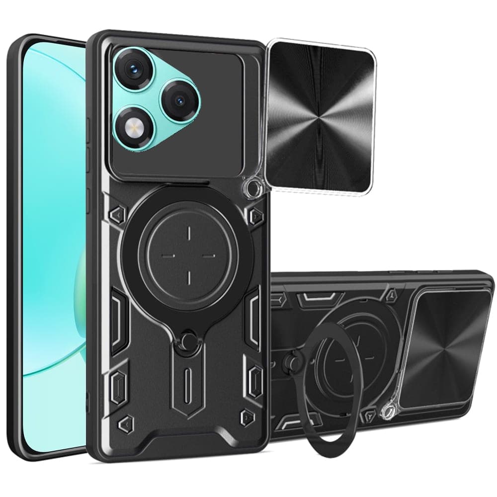 Techsuit CamGuard Pro - θήκη για Honor 400 Lite - Μαύρο
