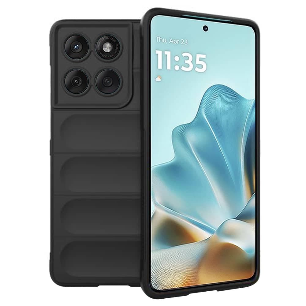 Techsuit Magic Shield - θήκη για Motorola Edge 60 / Fusion - Μαύρο