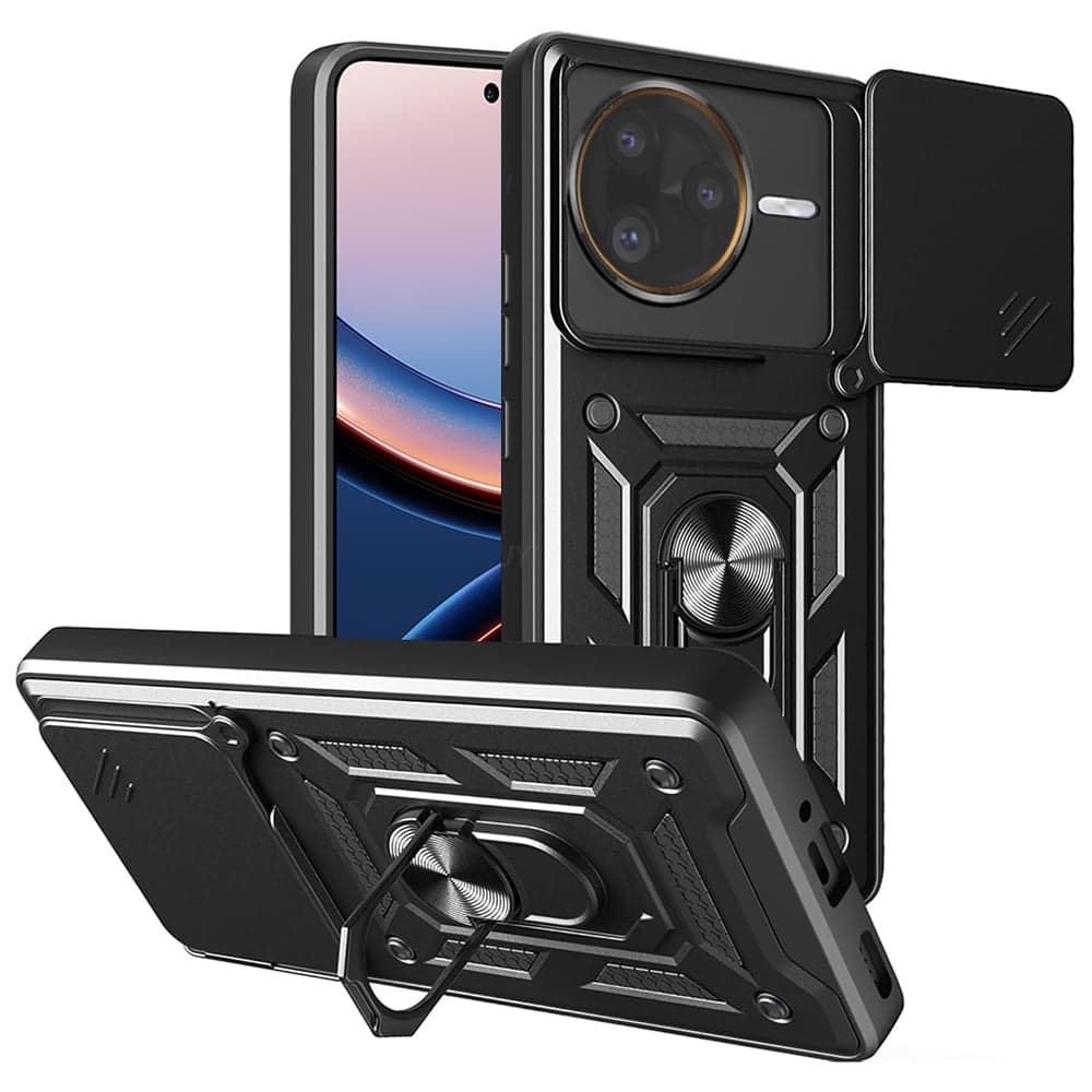 Techsuit CamShield Series - θήκη για Xiaomi Poco F7 Ultra - Μαύρο
