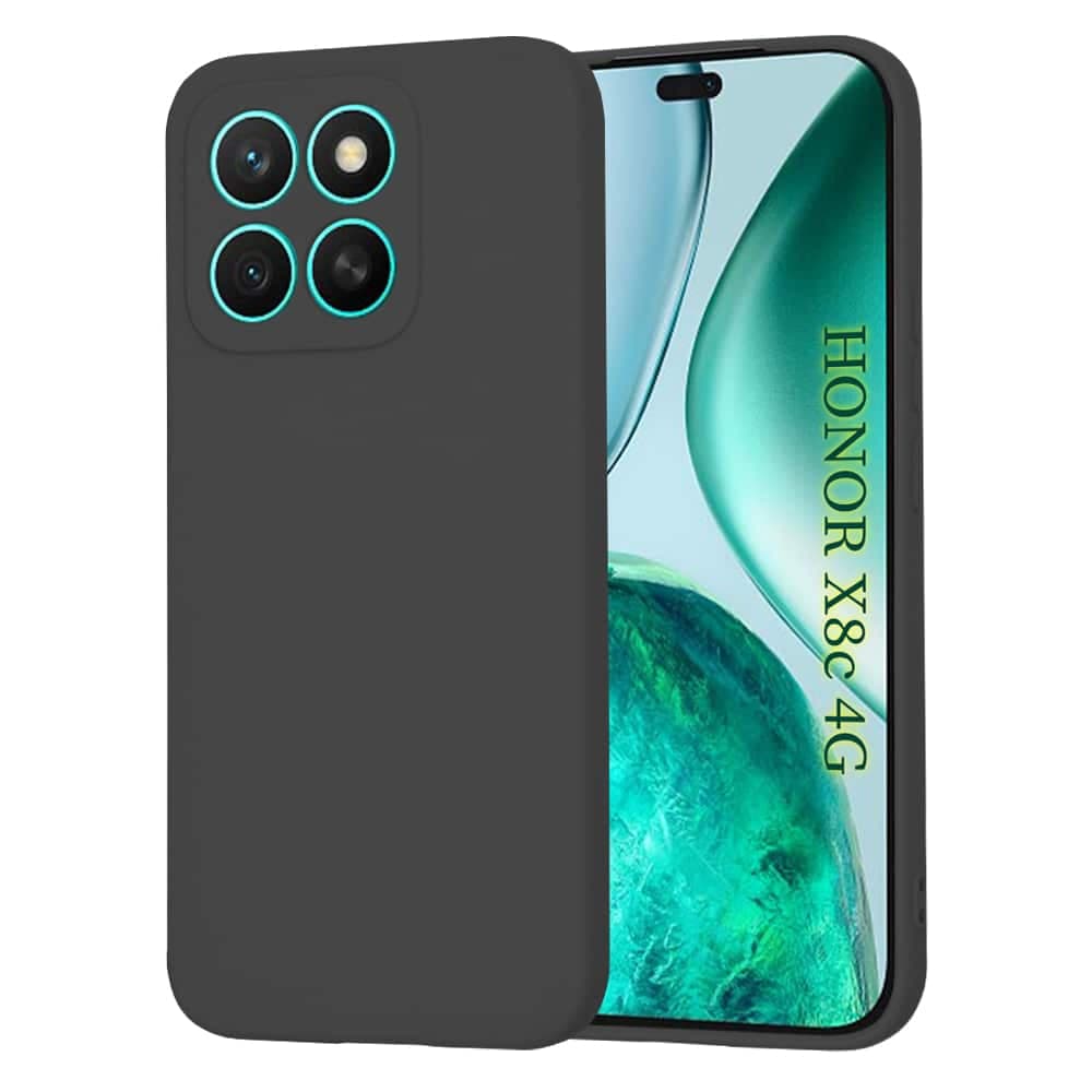 Techsuit SoftFlex - θήκη για Honor X8c - Μαύρο