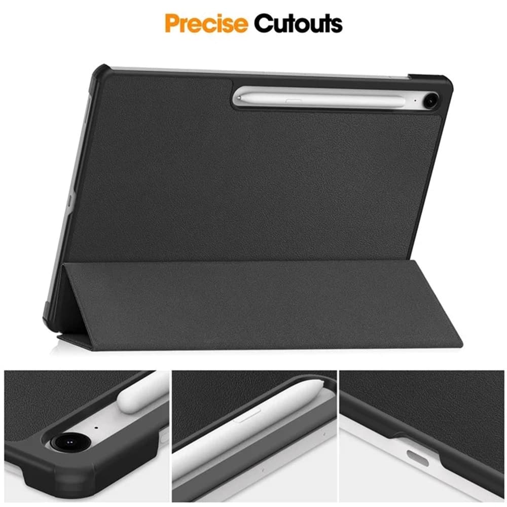 Techsuit FoldPro - θήκη για Samsung Galaxy Tab S10 FE+ - Μαύρο 2