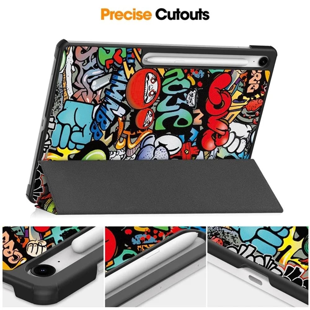 Techsuit FoldPro - θήκη για Samsung Galaxy Tab S10 FE+ - Πολύχρωμο 3