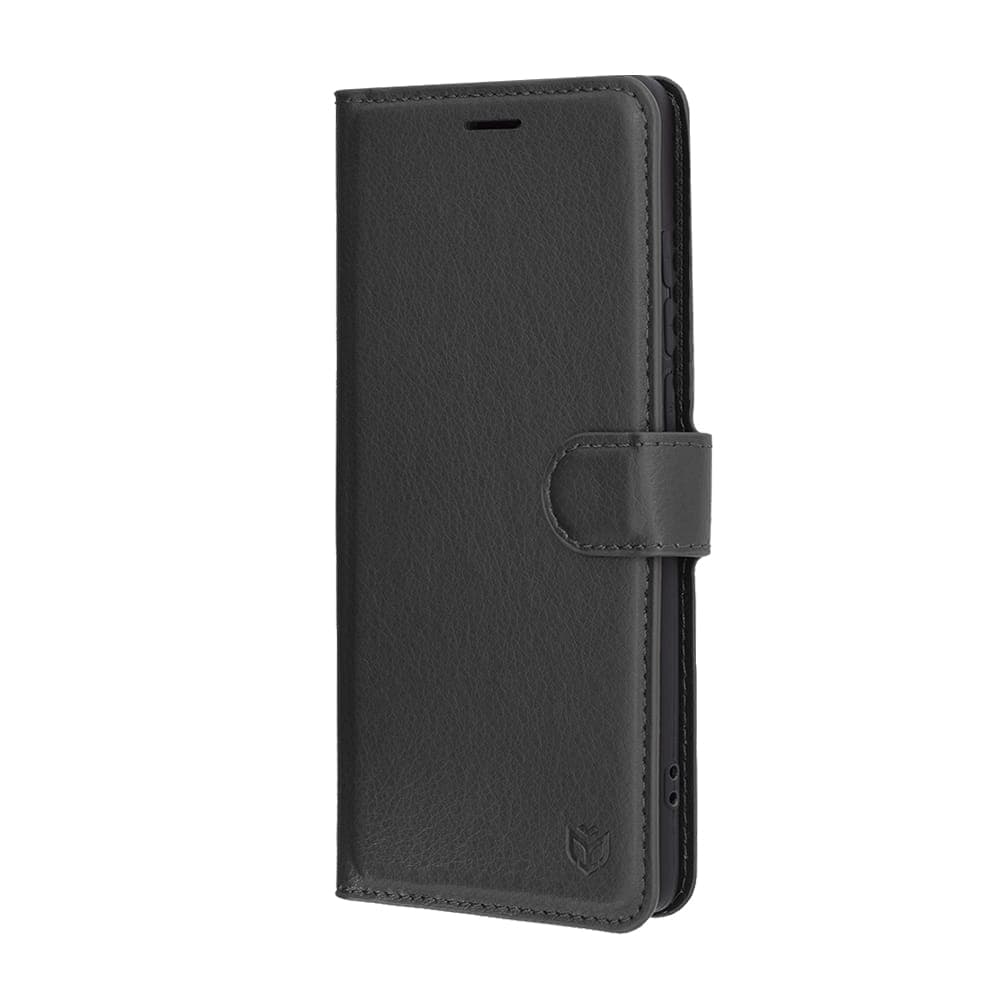 Techsuit Leather Folio - θήκη για Motorola Edge 60 - Μαύρο 4