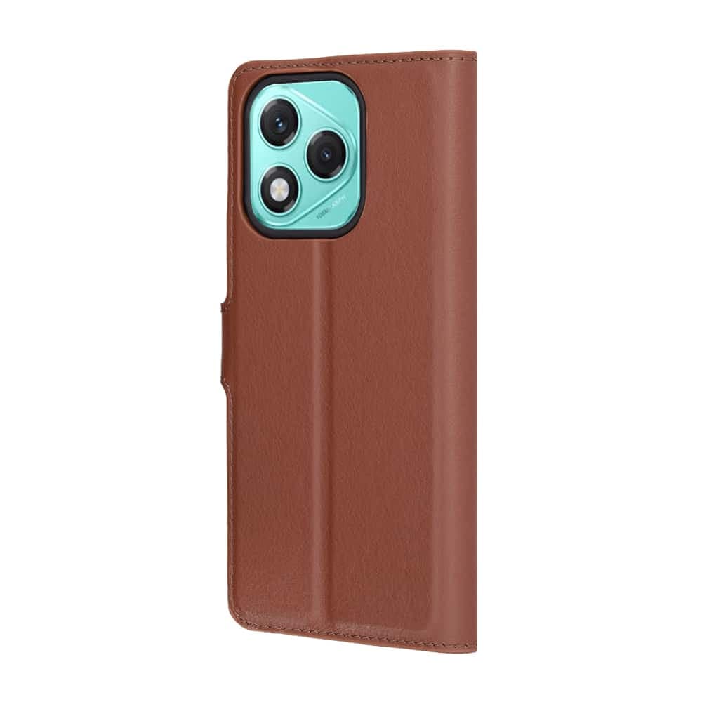 Techsuit Leather Folio - θήκη για Honor 400 Lite - Καφέ 5