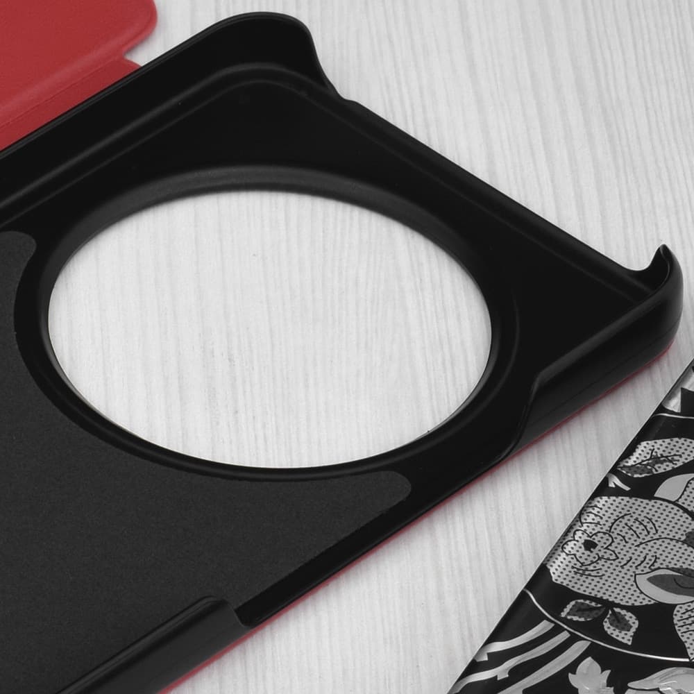 Techsuit eFold Series - θήκη για Xiaomi Redmi 14C / Poco C75 - Κόκκινο 3