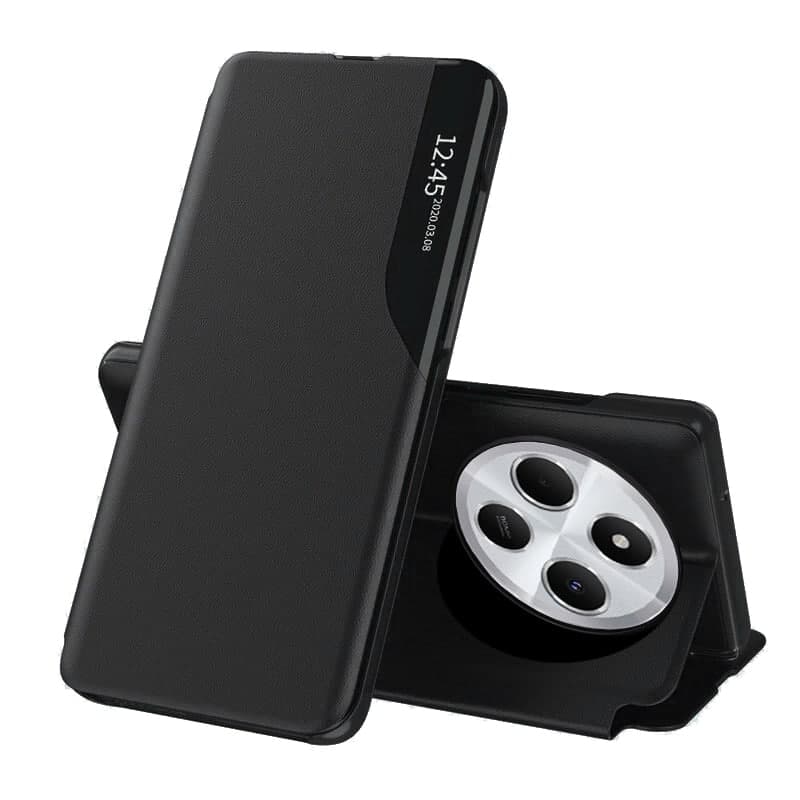 Techsuit eFold Series - θήκη για Xiaomi Redmi 14C / Poco C75 - Μαύρο