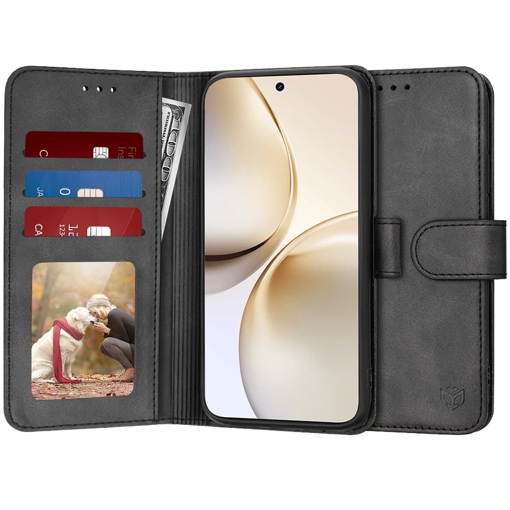 Techsuit Diary Book - θήκη για Realme 14 Pro+ - Μαύρο