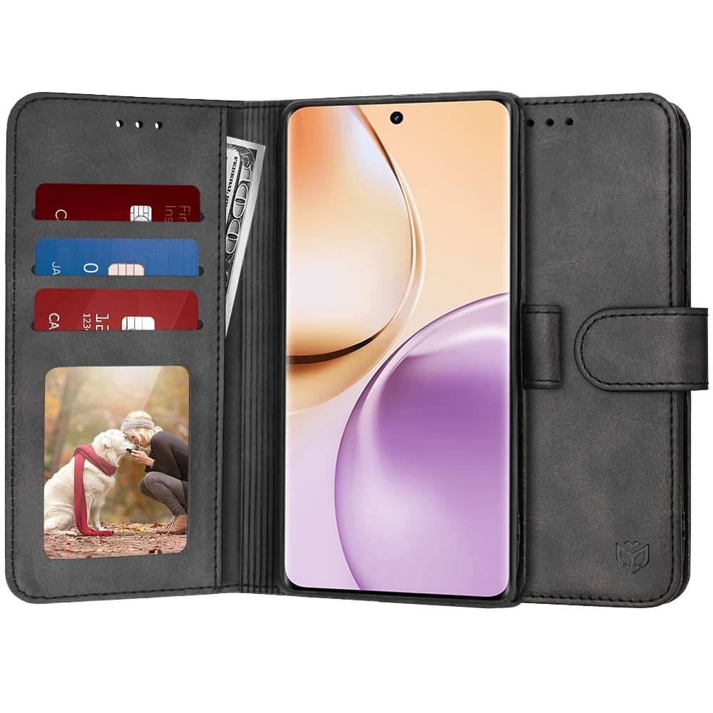 Techsuit Diary Book - θήκη για Realme 14 Pro - Μαύρο