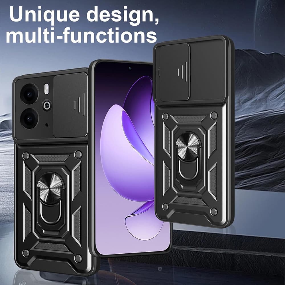 Techsuit CamShield Series - θήκη για Realme 14 / 14T - Μαύρο 4