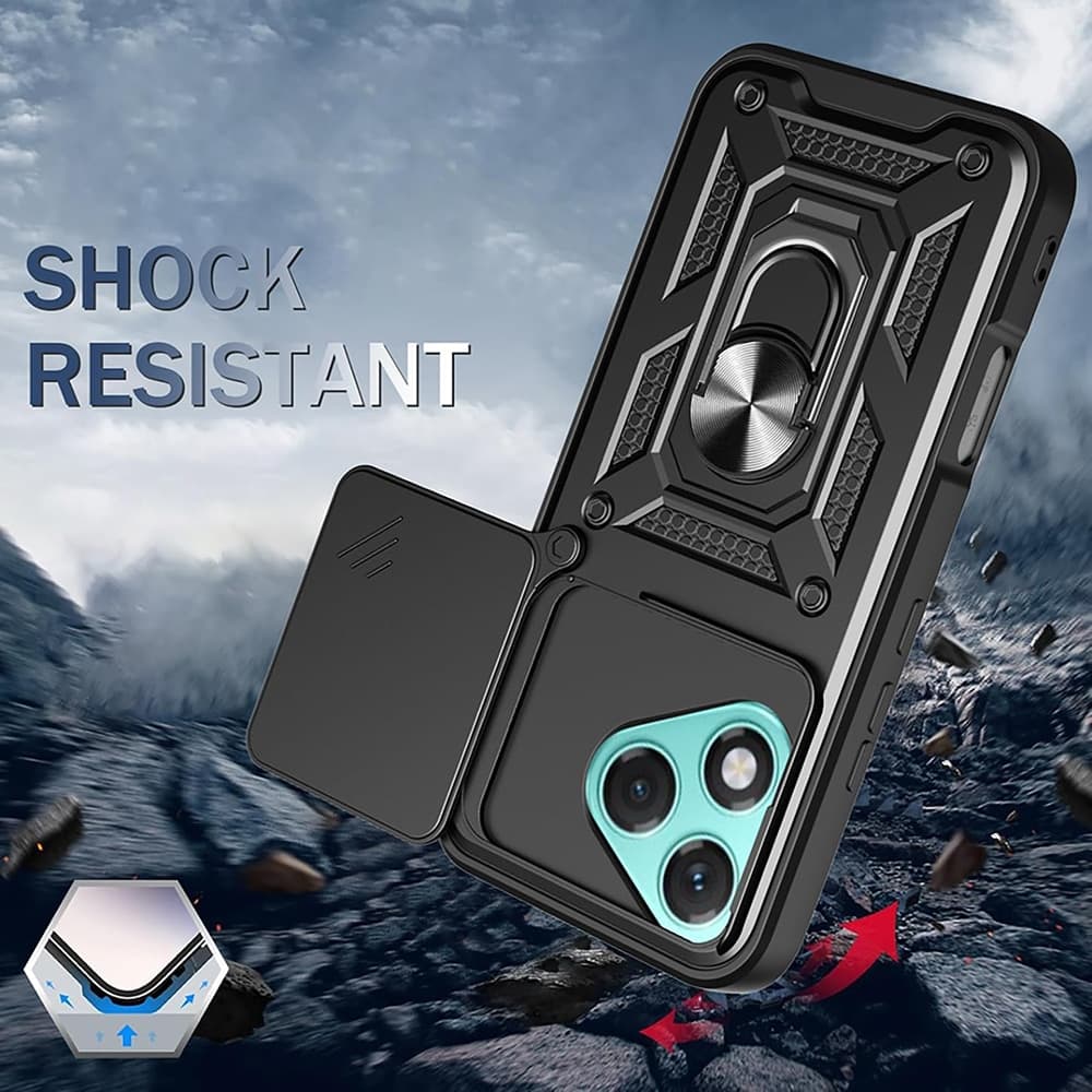 Techsuit CamShield Series - θήκη για Honor 400 Lite - Μαύρο 3