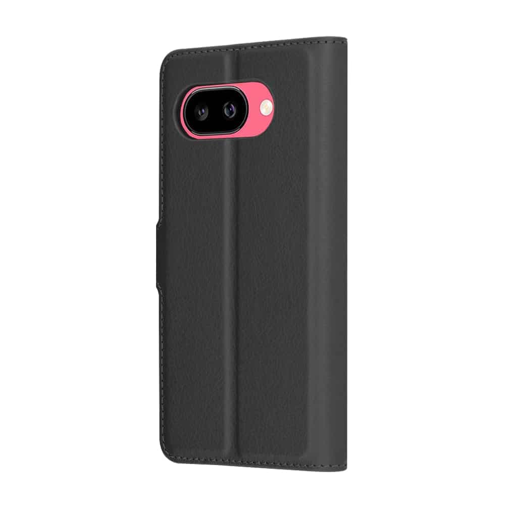 Techsuit Leather Folio - θήκη για Google Pixel 9a - Μαύρο 5