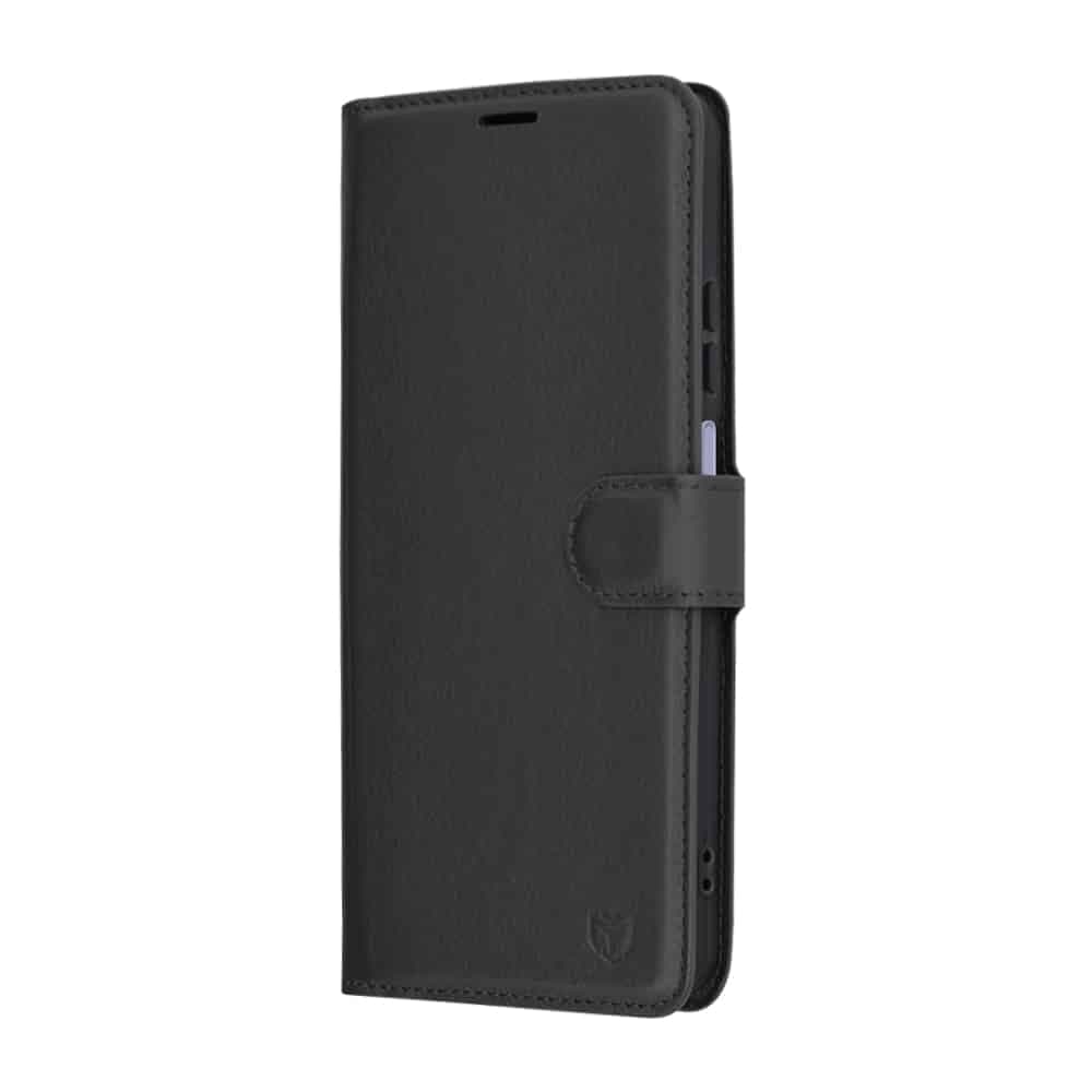 Techsuit Leather Folio - θήκη για Oppo A60 - Μαύρο 4