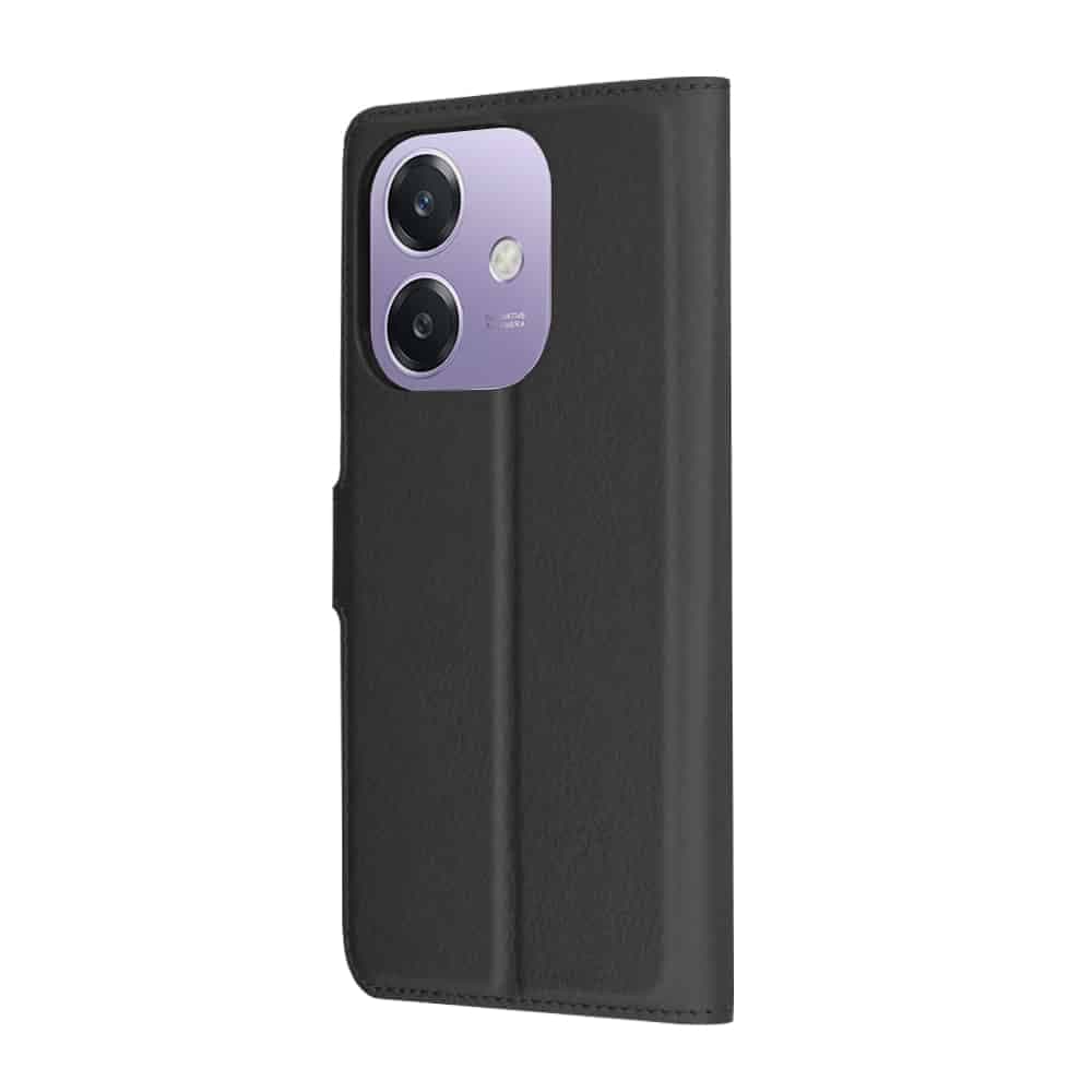 Techsuit Leather Folio - θήκη για Oppo A60 - Μαύρο 5