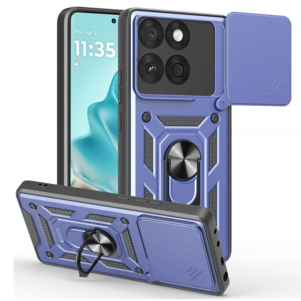 Techsuit CamShield Series - θήκη για Motorola Edge 60 / Fusion - Μπλε