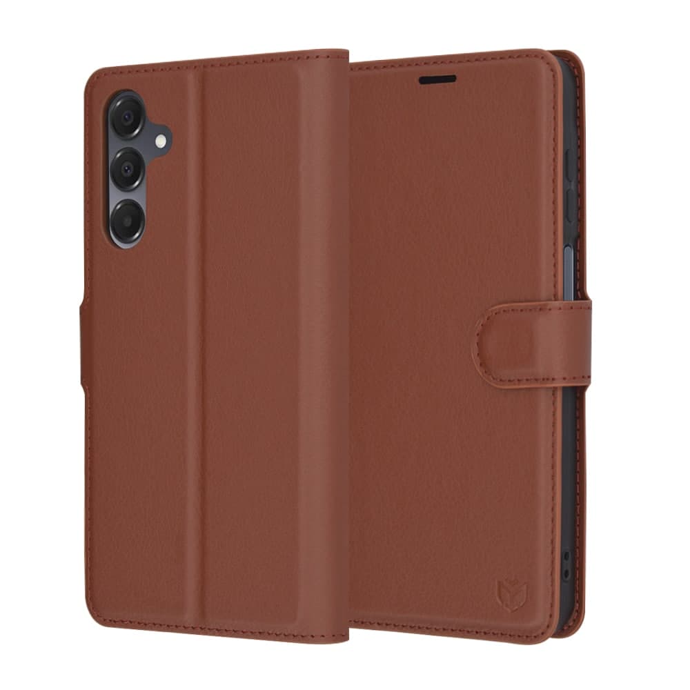 Techsuit Leather Folio - θήκη για Samsung Galaxy A16 5G - Καφέ