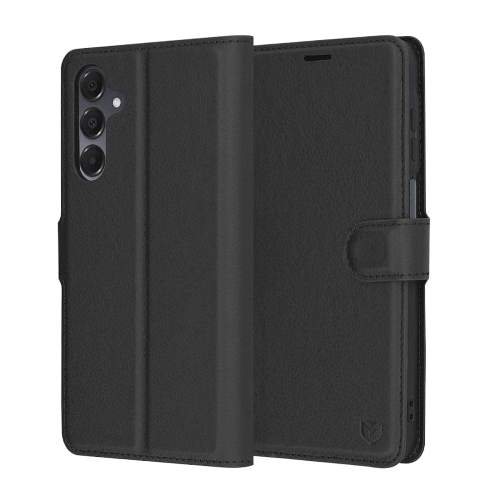 Techsuit Leather Folio - θήκη για Samsung Galaxy A16 5G - Μαύρο