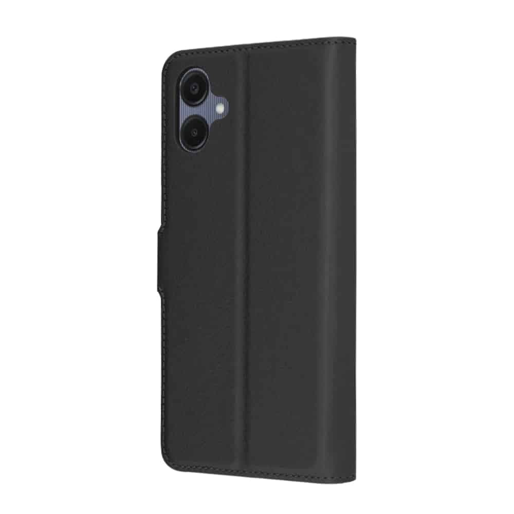 Techsuit Leather Folio - θήκη για Samsung Galaxy A06 - Μαύρο 5