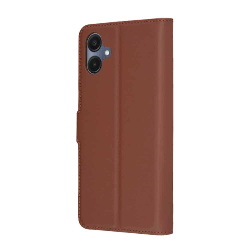 Techsuit Leather Folio - θήκη για Samsung Galaxy A06 - Καφέ 5
