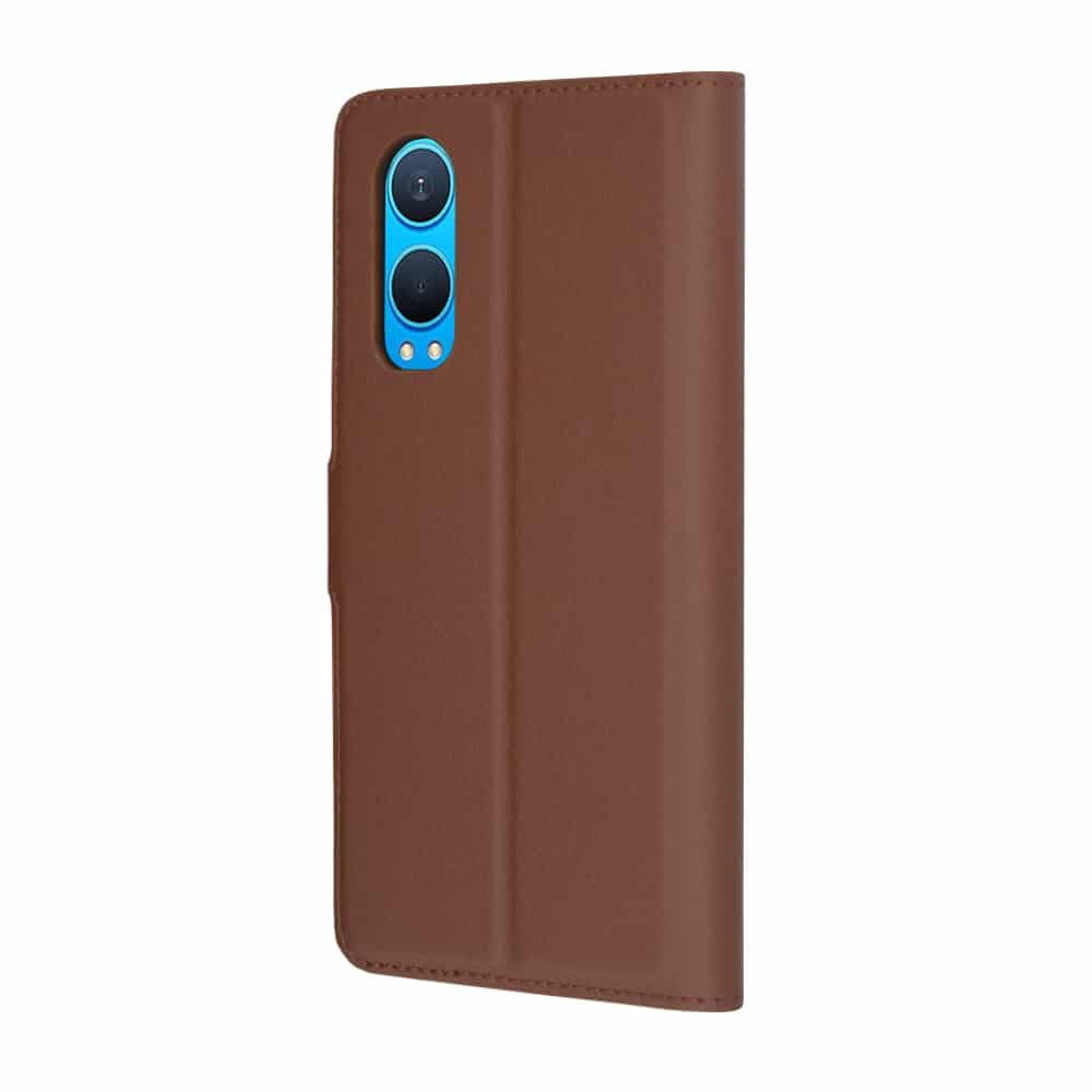 Techsuit Leather Folio - θήκη για Oneplus Nord CE4 Lite - Καφέ 5