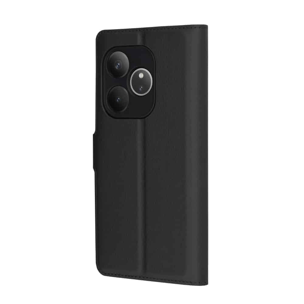 Techsuit Leather Folio - θήκη για Realme GT 5G - Μαύρο 5