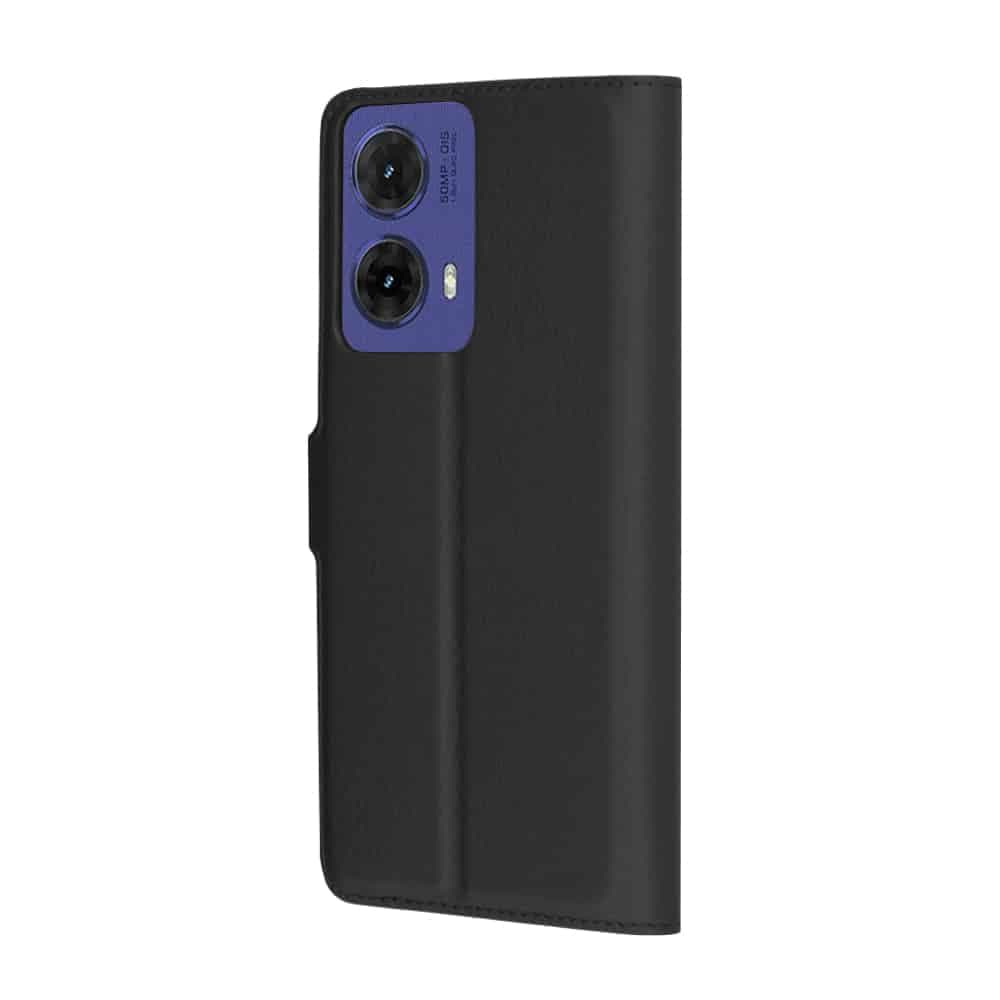 Techsuit Leather Folio - θήκη για Motorola Moto G85 - Μαύρο 5