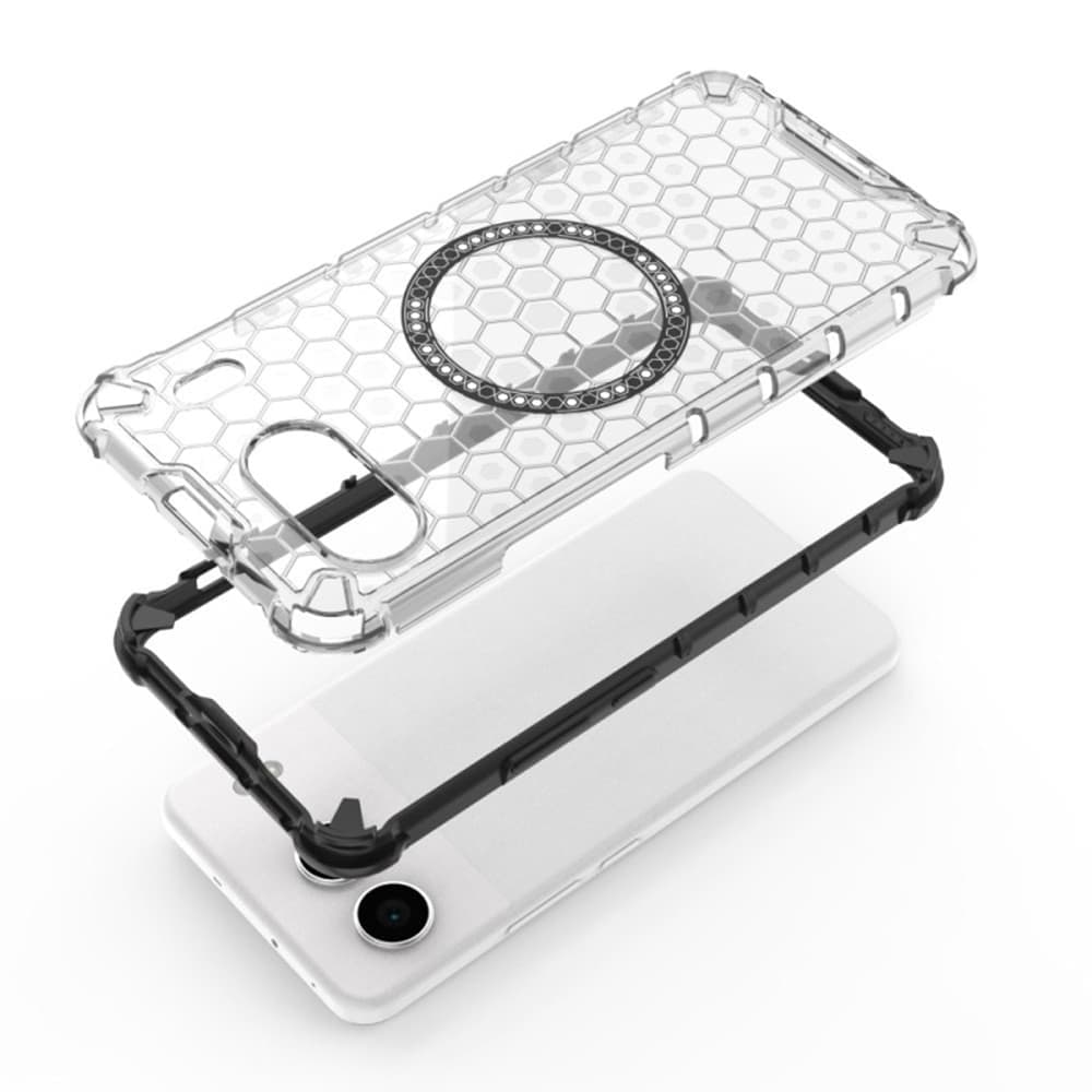 Techsuit HoneyComb Shield MagSafe - θήκη για Oneplus Nord 4 - Μαύρο 4