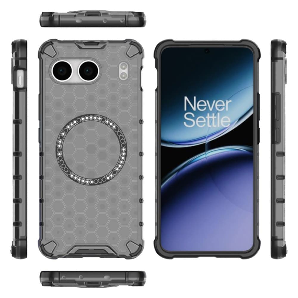 Techsuit HoneyComb Shield MagSafe - θήκη για Oneplus Nord 4 - Μαύρο 5
