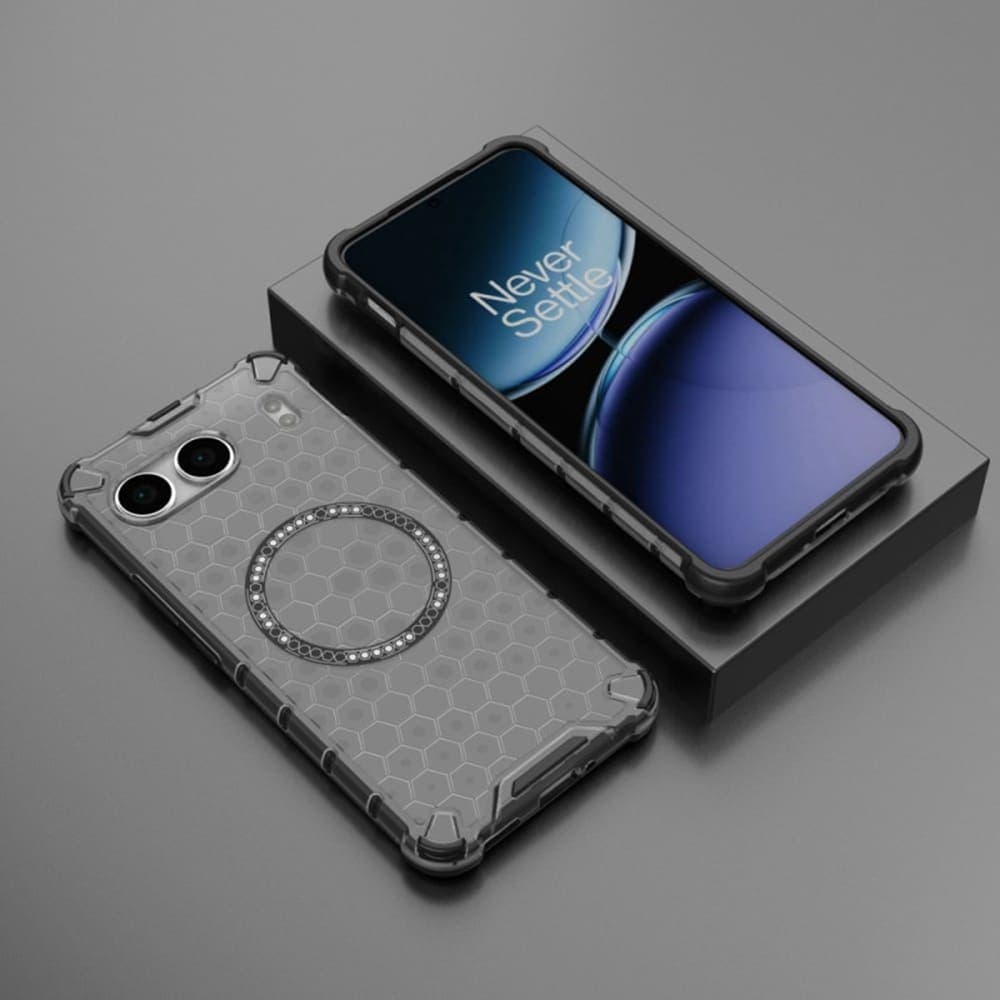 Techsuit HoneyComb Shield MagSafe - θήκη για Oneplus Nord 4 - Μαύρο 6