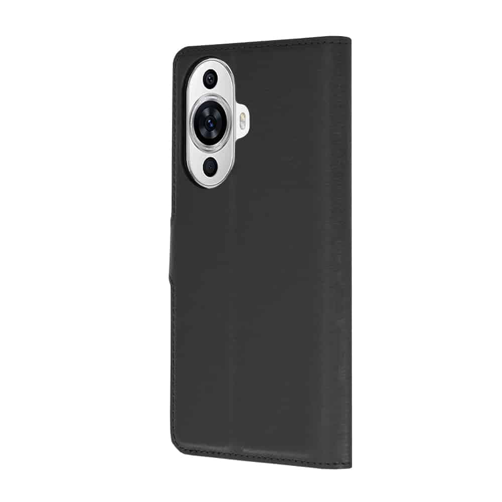 Techsuit Leather Folio - θήκη για Huawei nova 11 / 12s - Μαύρο 5