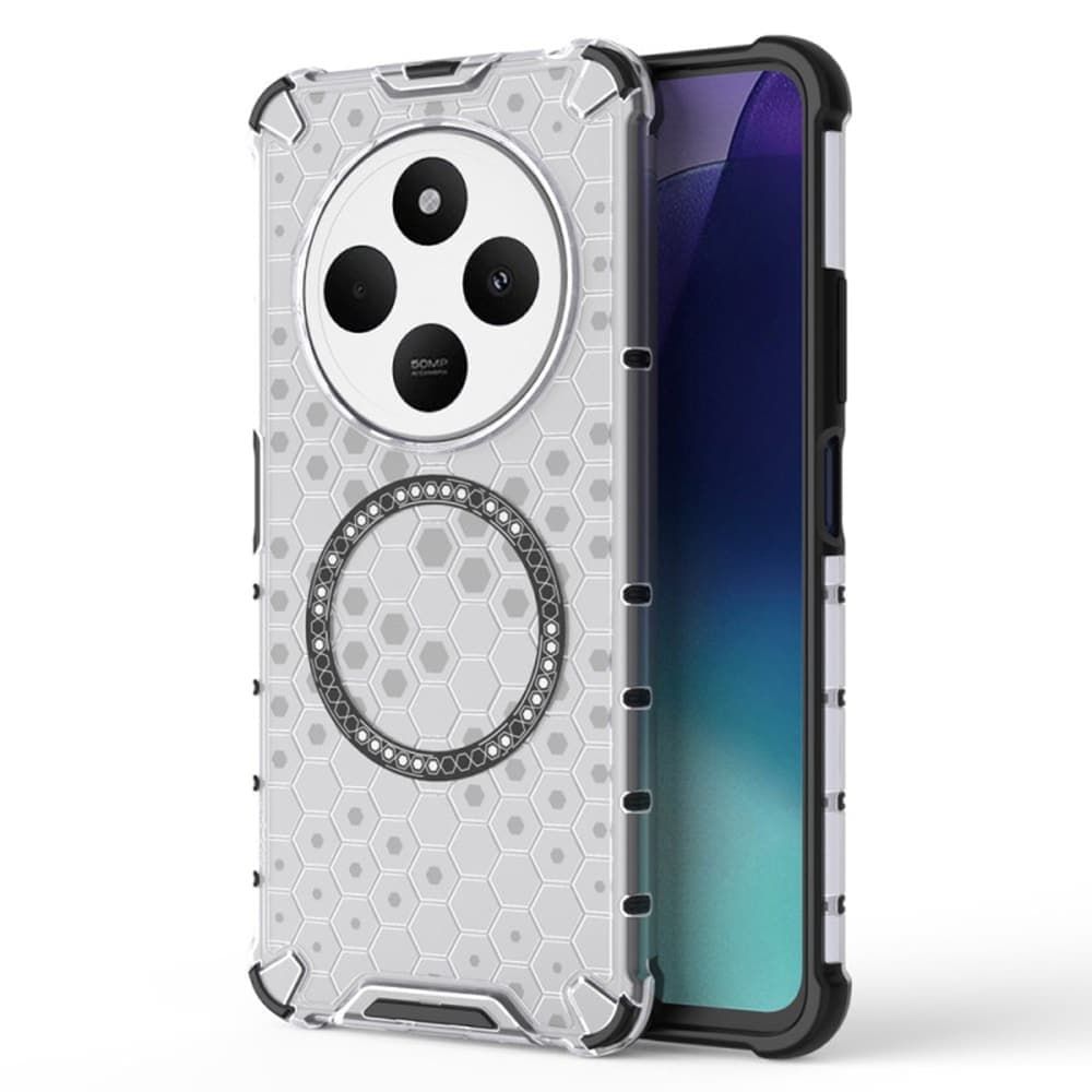 Techsuit HoneyComb Shield - θήκη για Xiaomi Redmi 14C / Poco C75 - Λευκό